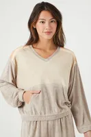 Women's Terry Cloth Swim Cover-Up Top Goat