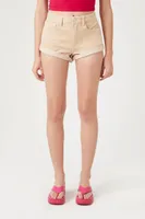 Women's Cuffed Corduroy Shorts