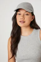 Classic Baseball Cap in Heather Grey