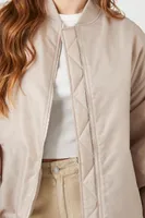 Women's Zip-Up Bomber Jacket