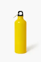 Athletics Graphic Water Bottle in Yellow