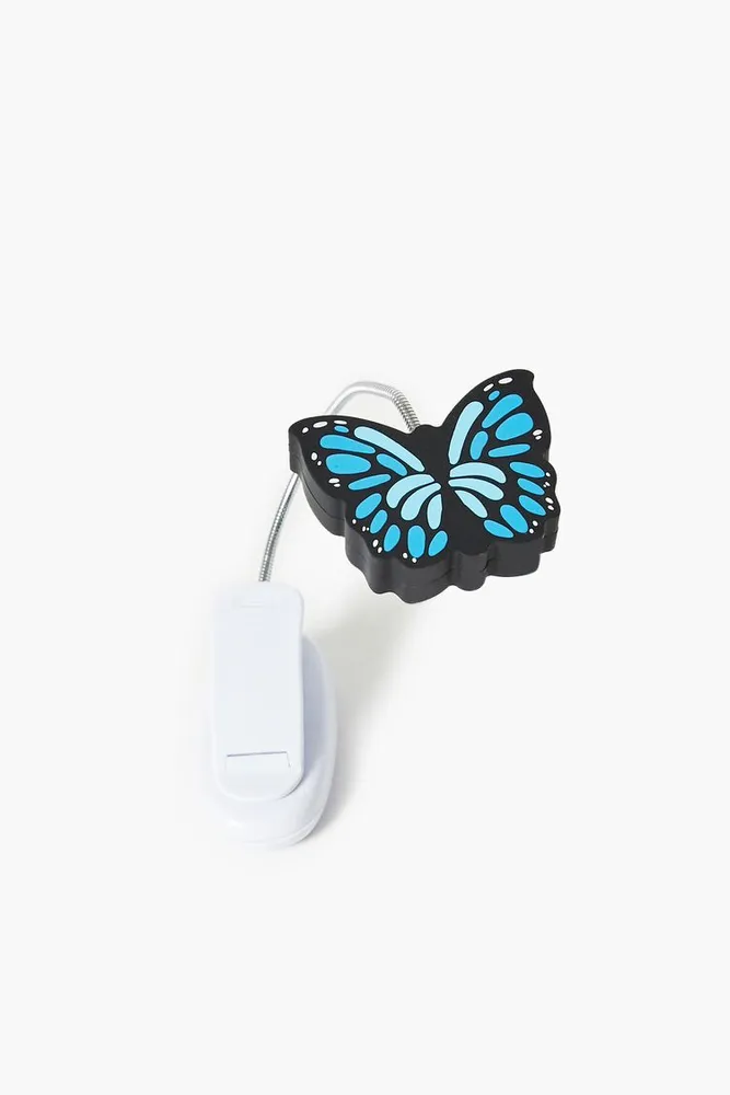 Butterfly Clip-On Light in Blue