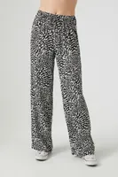 Women's Abstract Print Drawstring Pants