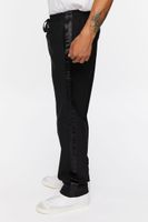 Men Side-Striped Straight Pants in