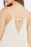 Women's Plunging Cami Mini Dress Medium