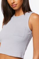 Women's Thermal Lounge Tank Top in Shadow Grey Medium