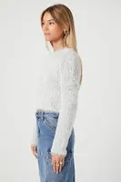 Women's Shaggy Faux Fur Sweater