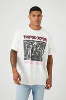 Men Twisted Sister Graphic Tee in Cream Medium