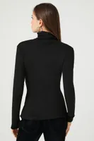 Women's Turtleneck Long-Sleeve Top