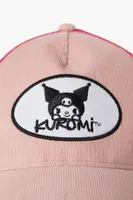 Kuromi Graphic Trucker Hat in Pink