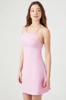 Women's Halter A-Line Mini Dress