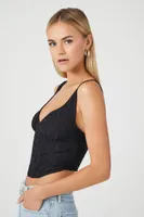 Women's Lace Crop Top