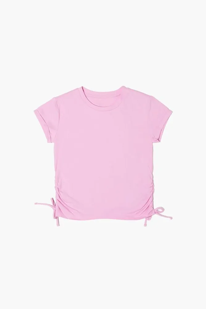 Girls Organically Grown Cotton T-Shirt (Kids) in Pink, 13/14