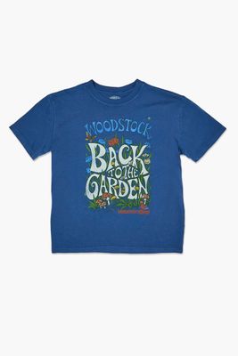 Kids Woodstock T-Shirt (Girls + Boys) in Blue, 11/12