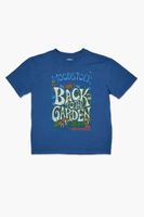 Kids Woodstock T-Shirt (Girls + Boys) in Blue, 13/14