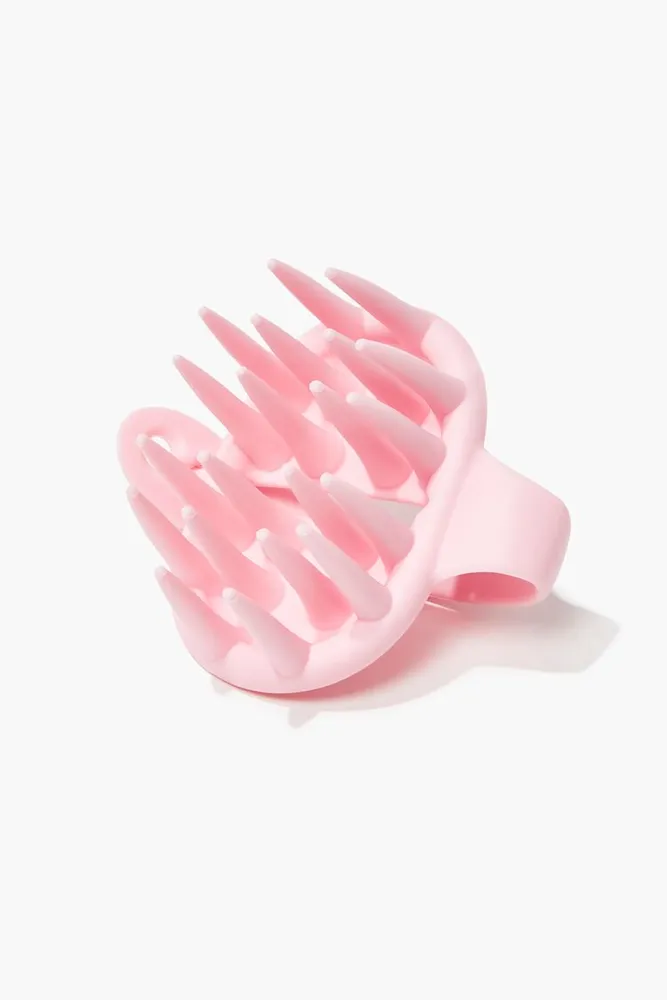 Silicone Scalp Massager in Pink