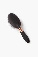 Ball-Tip Hair Brush in Black/Gold