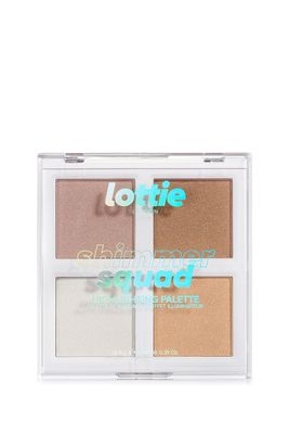 Lottie London Shimmer Squad Highlight Palette