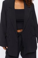 Women's Textured Double-Breasted Blazer