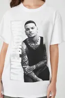 Women's Kane Brown Oversized Graphic T-Shirt in White, Size M/L