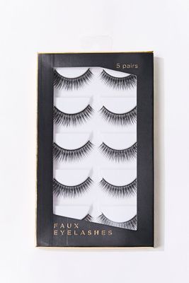 Faux Lashes Set in Black