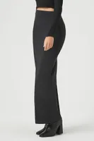 Women's Chiffon Maxi Column Skirt in Black Medium