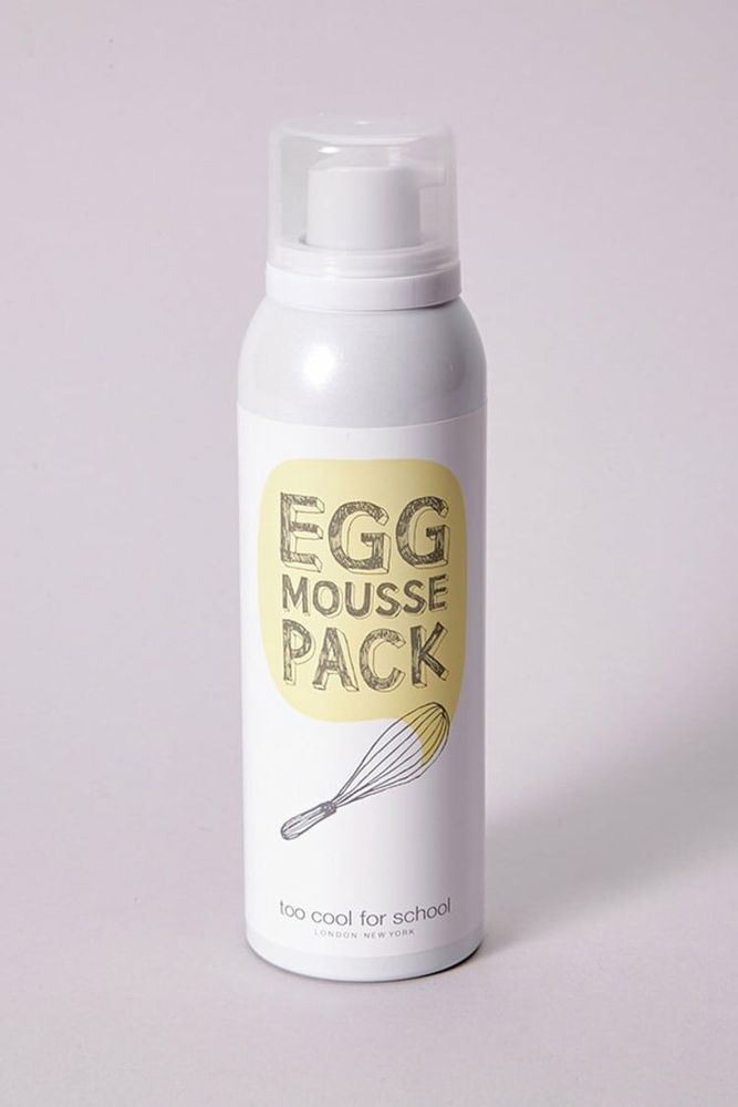 Too Cool For School Egg Mousse Pack in White