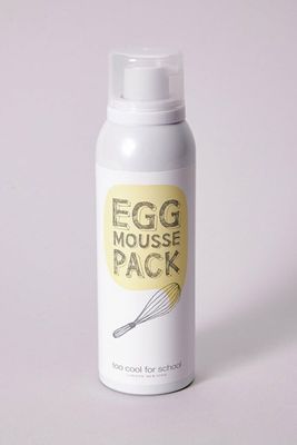 Egg Mousse Pack in White
