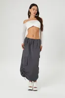 Women's Off-the-Shoulder Crop Top