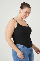 Women's Curved-Hem Cami 3X