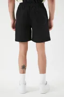 Men Vented-Hem Drawstring Shorts