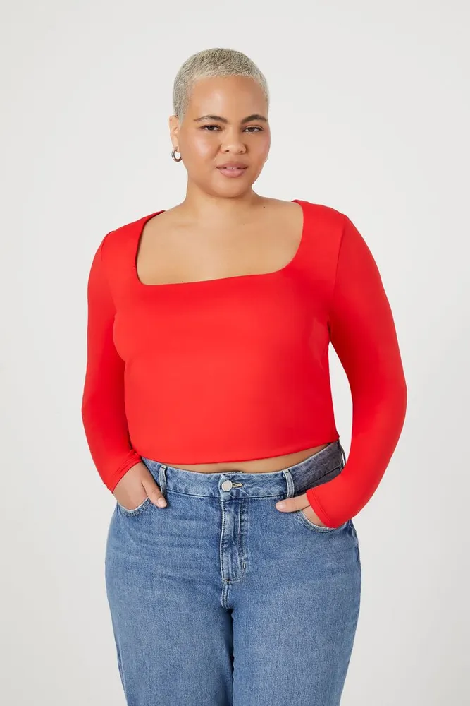 Women's Jersey Knit Crop Top