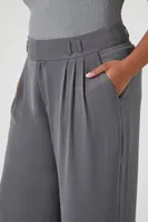 Women's Trouser Pants Silver,