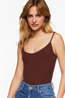 Women's Ribbed Cami Bodysuit