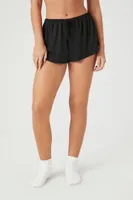 Women's Jersey Knit Pajama Shorts in Black