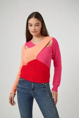 Women's Reworked Colorblock Sweater