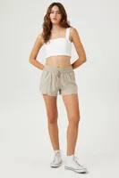 Women's Tassel Drawstring Shorts