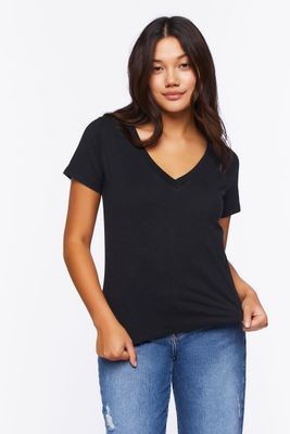 Women's Short-Sleeve V-Neck T-Shirt