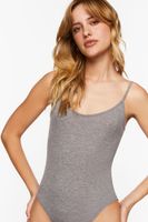 Women's Ribbed Cami Bodysuit