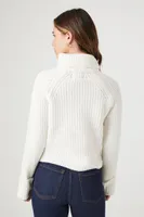 Women's Ribbed Turtleneck Sweater