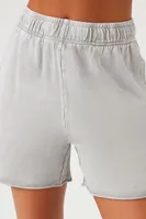 Women's Active French Terry Shorts in Grey Medium