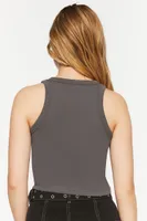 Women's Korn Graphic Tank Top in Charcoal, XS