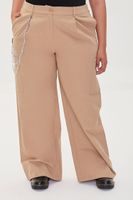 Women's Wallet Chain Pants in Khaki, 1X