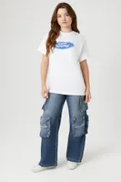 Women's Ford Mustang Graphic T-Shirt in White, M/L