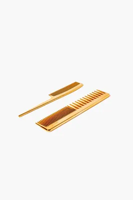 Comb Set - 2 Pack in Gold