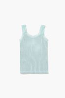 Girls Seamless Lace-Trim Tank Top (Kids)