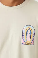 Men Fiesta De La Virgen Graphic Tee in Taupe, XXL