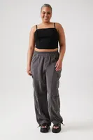 Women's Drawstring Cargo Joggers