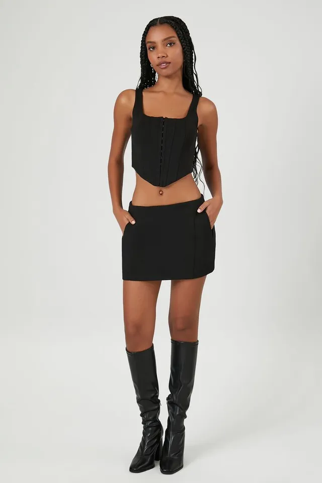 Windsor Up A Notch Hook and Eye Corset Top