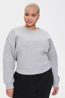 Women's Fleece Crew Neck Sweatshirt 2X